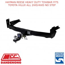 HAYMAN REESE HEAVY DUTY TOWBAR FITS TOYOTA HILUX ALL 2WD/4WD NO STEP